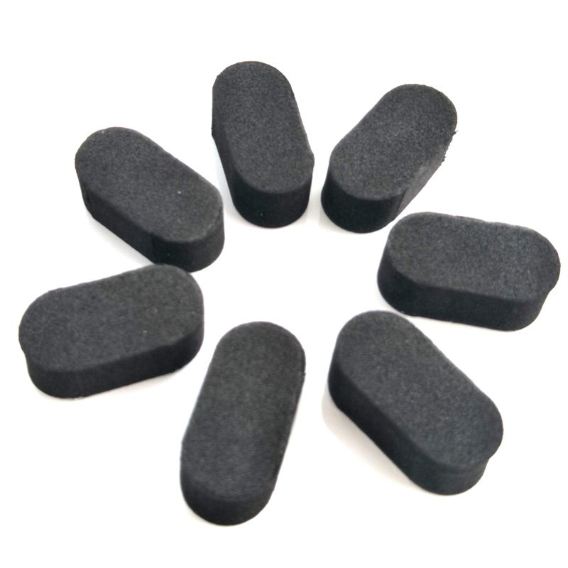 EUDAX 72 PCS FPV Black Sponge Mat Landing Skid Pad Gear Anti-Vibration Shockproof Foam Sticky Tape for rc multirotor Quadcopter Racing Copter Drone mini-Quad - Image 5
